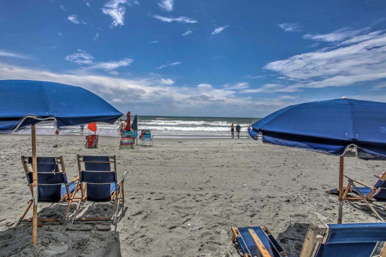 North Myrtle Beach Oceanfront Condo With Pool! Luaran gambar